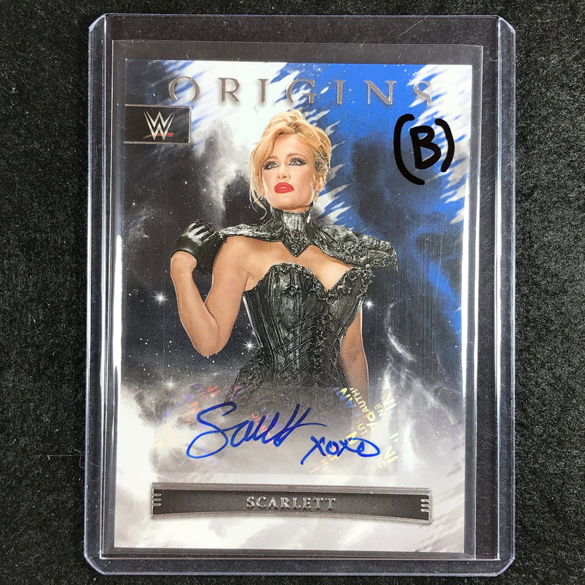 2023 Chronicles WWE SCARLETT Origins Auto Base #SCL (B)