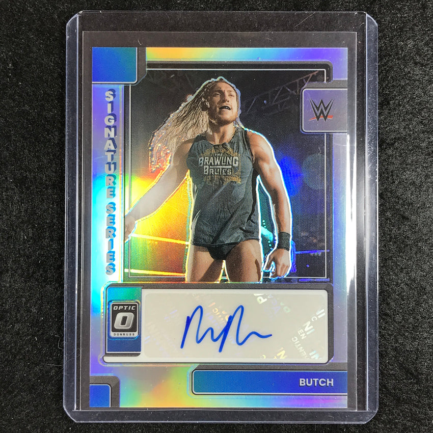 2023 Chronicles WWE BUTCH Donruss Optic Signature Series Auto Base #BTC