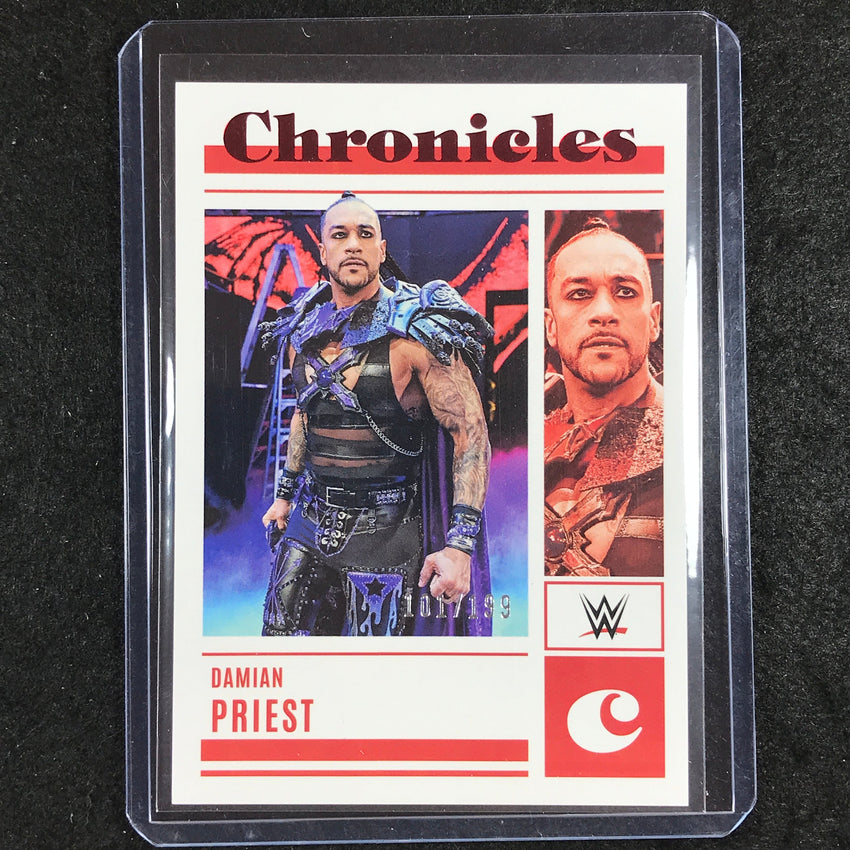 2023 Chronicles WWE DAMIAN PRIEST Chronicles Red 101/199 #94