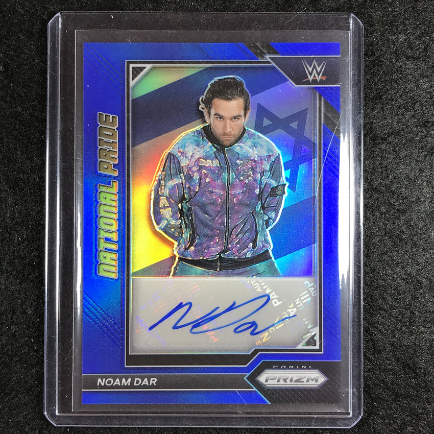 2023 Chronicles WWE NOAM DAR National Pride Auto Blue 5/49