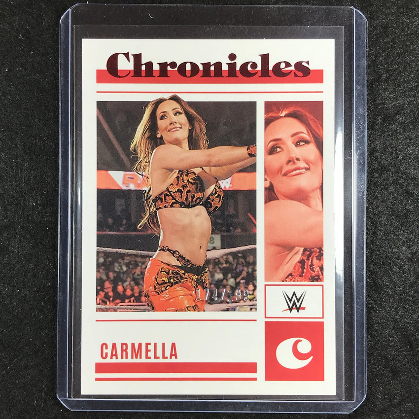 2023 Chronicles WWE CARMELLA Chronicles Red 174/199 #96
