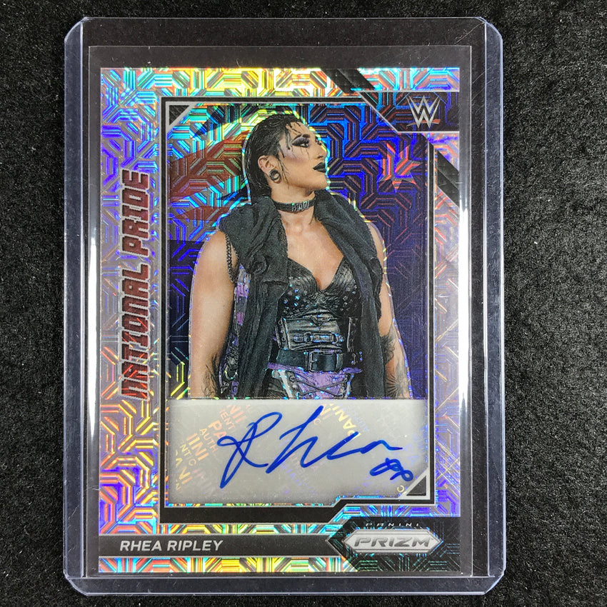 2023 Chronicles WWE RHEA RIPLEY National Pride Auto Mojo 23/25
