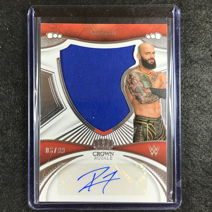 2023 Chronicles WWE RICOCHET Silhouettes Relic Auto 6/99