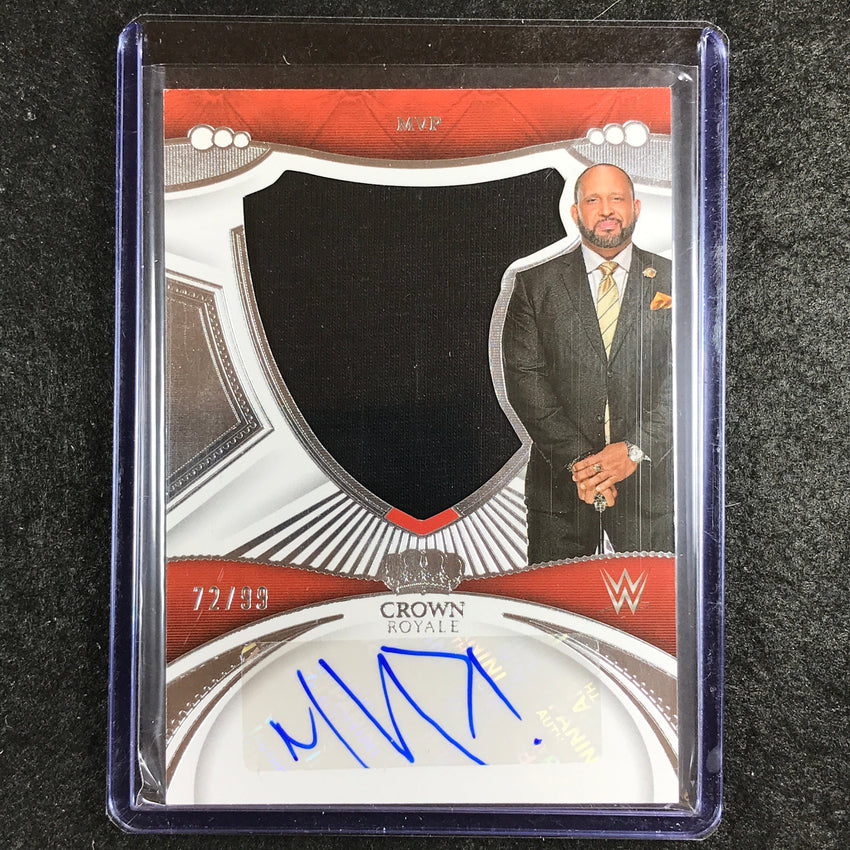 2023 Chronicles WWE MVP Silhouettes Relic Auto 72/99