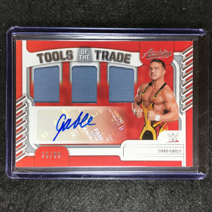 2023 Chronicles WWE CHAD GABLE Tools of the Trade Relic Auto 26/99