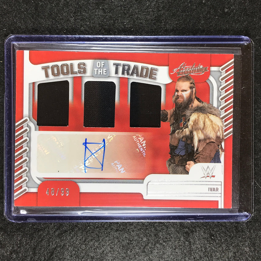 2023 Chronicles WWE IVAR Tools of the Trade Relic Auto 48/99