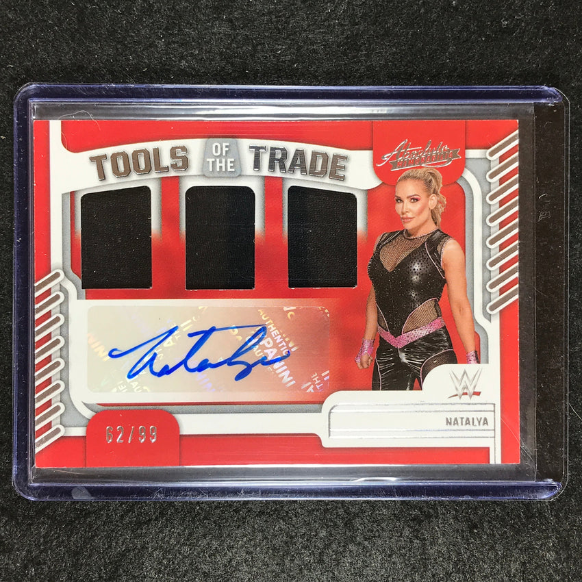 2023 Chronicles WWE NATALYA Tools of the Trade Relic Auto 62/99