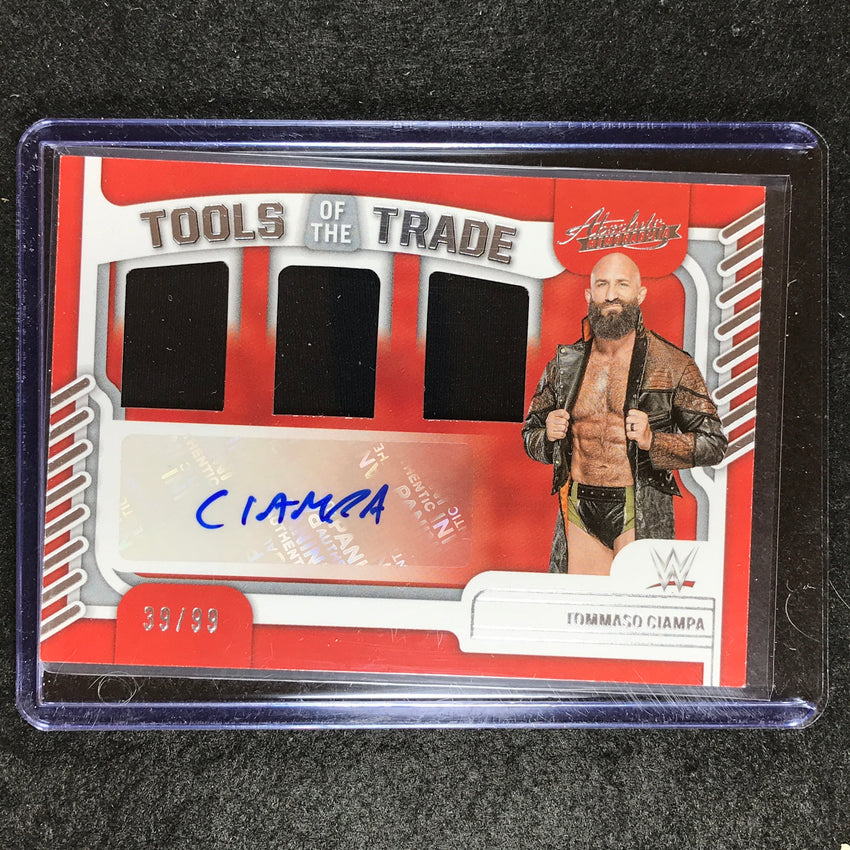 2023 Chronicles WWE TOMMASO CIAMPA Tools of the Trade Relic Auto 39/99