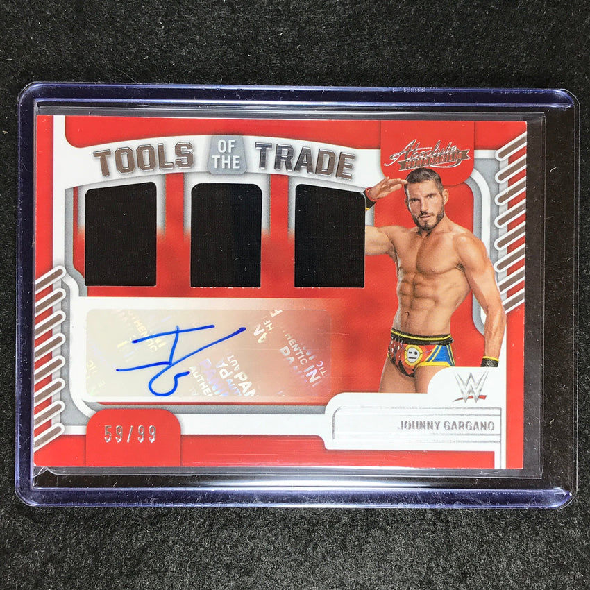 2023 Chronicles WWE JOHNNY GARGANO Tools of the Trade Relic Auto 59/99