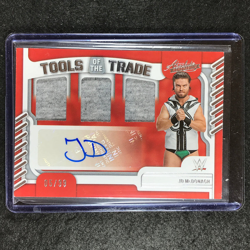 2023 Chronicles WWE JD MCDONAGH Tools of the Trade Relic Auto 5/99
