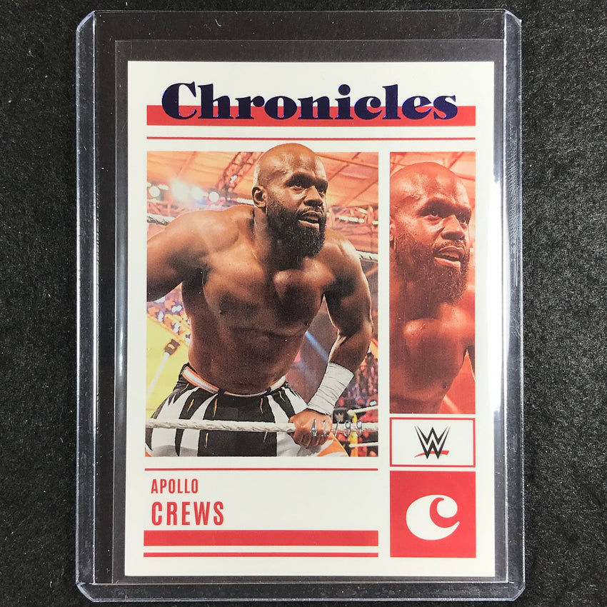 2023 Chronicles WWE APOLLO CREWS Chronicles Blue 41/99 #3