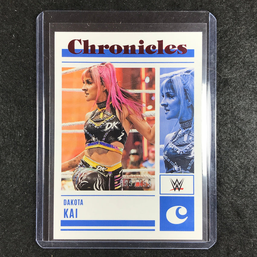2023 Chronicles WWE DAKOTA KAI Chronicles Red 99/199 #9