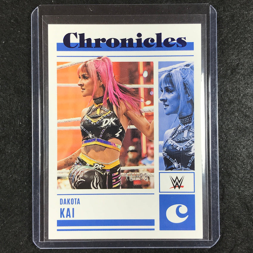2023 Chronicles WWE DAKOTA KAI Chronicles Blue 11/99 #9