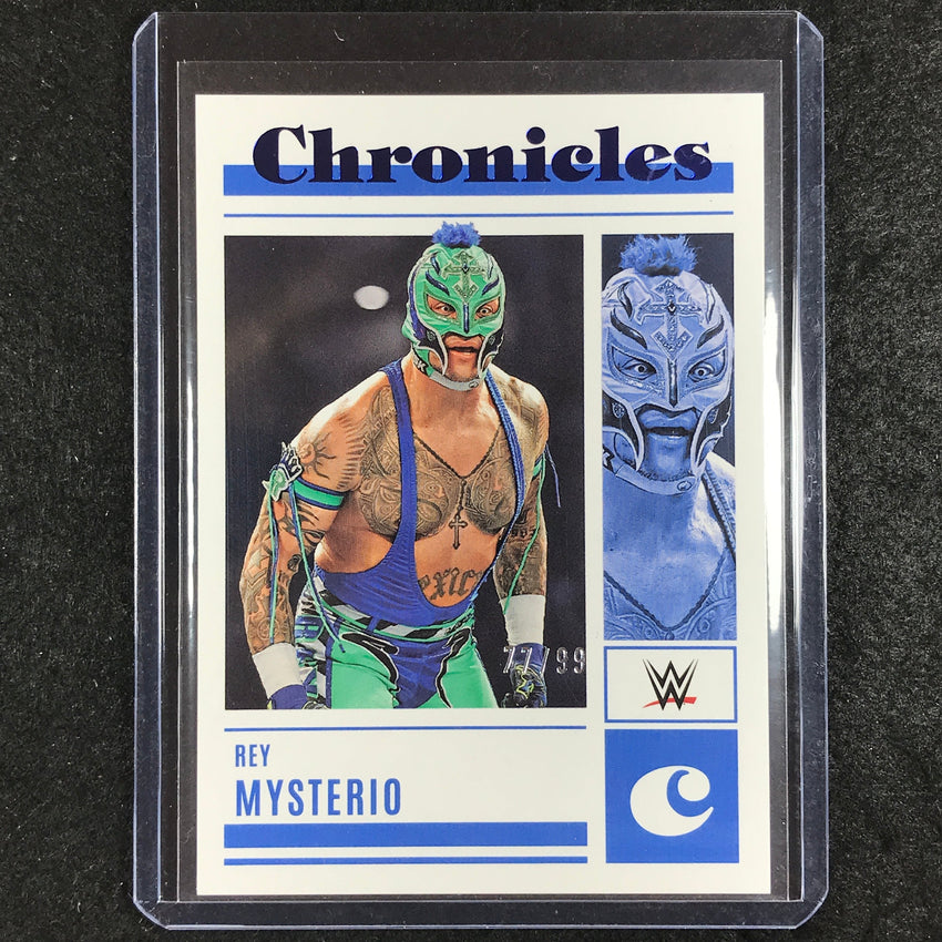 2023 Chronicles WWE REY MYSTERIO Chronicles Blue 77/99 #36