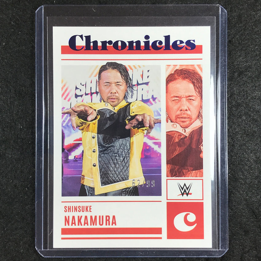 2023 Chronicles WWE SHINSUKE NAKAMURA Chronicles Blue 62/99 #40
