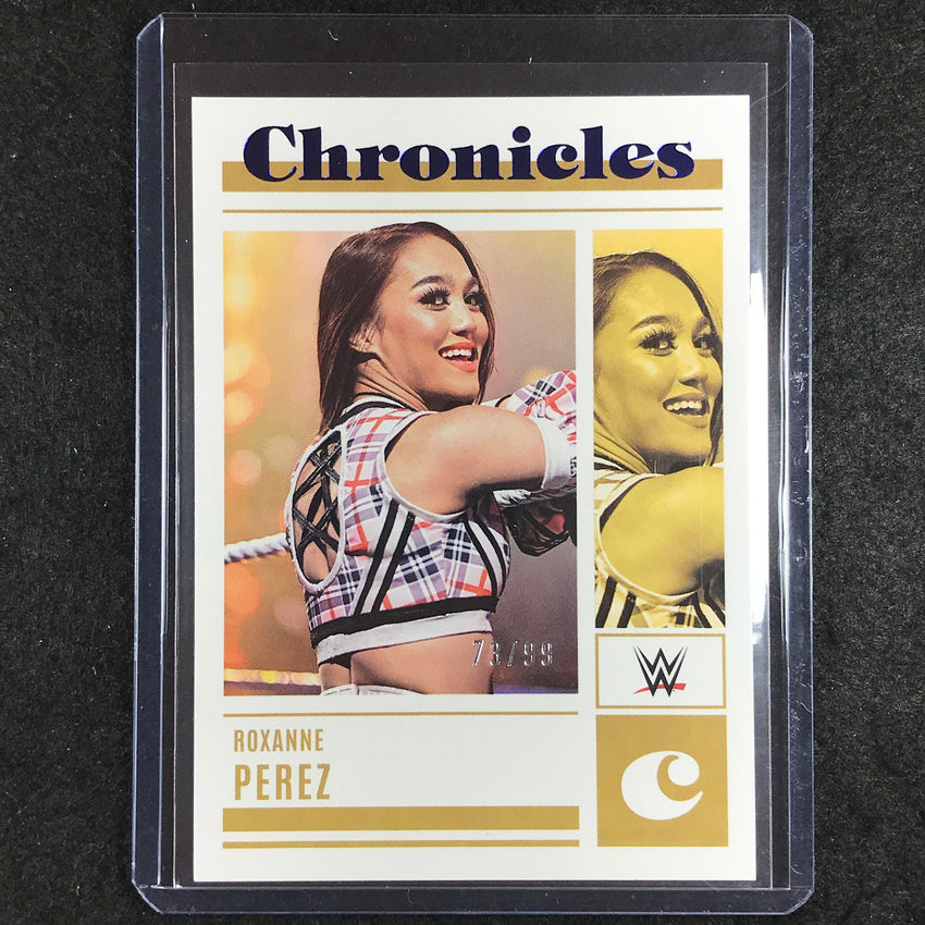 2023 Chronicles WWE ROXANNE PEREZ Chronicles Blue 73/99 #47