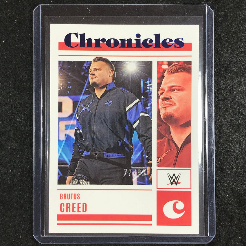 2023 Chronicles WWE BRUTUS CREED Chronicles Blue 77/99 #63