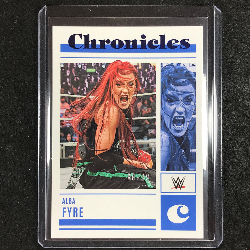 2023 Chronicles WWE ALBA FYRE Chronicles Blue 88/99 #66
