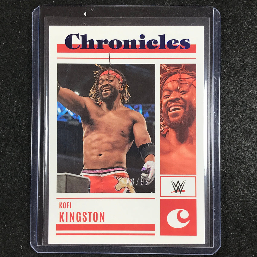 2023 Chronicles WWE KOFI KINGSTON Chronicles Blue 8/99 #79