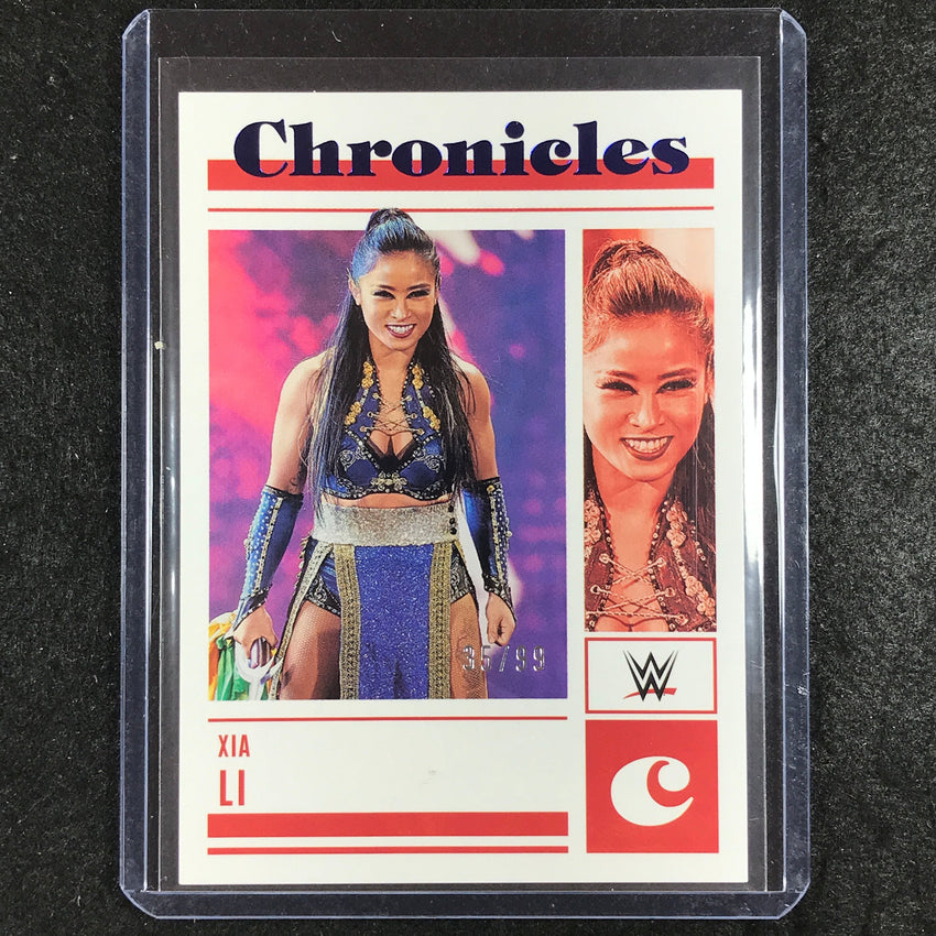 2023 Chronicles WWE XIA LI Chronicles Blue 35/99 #81