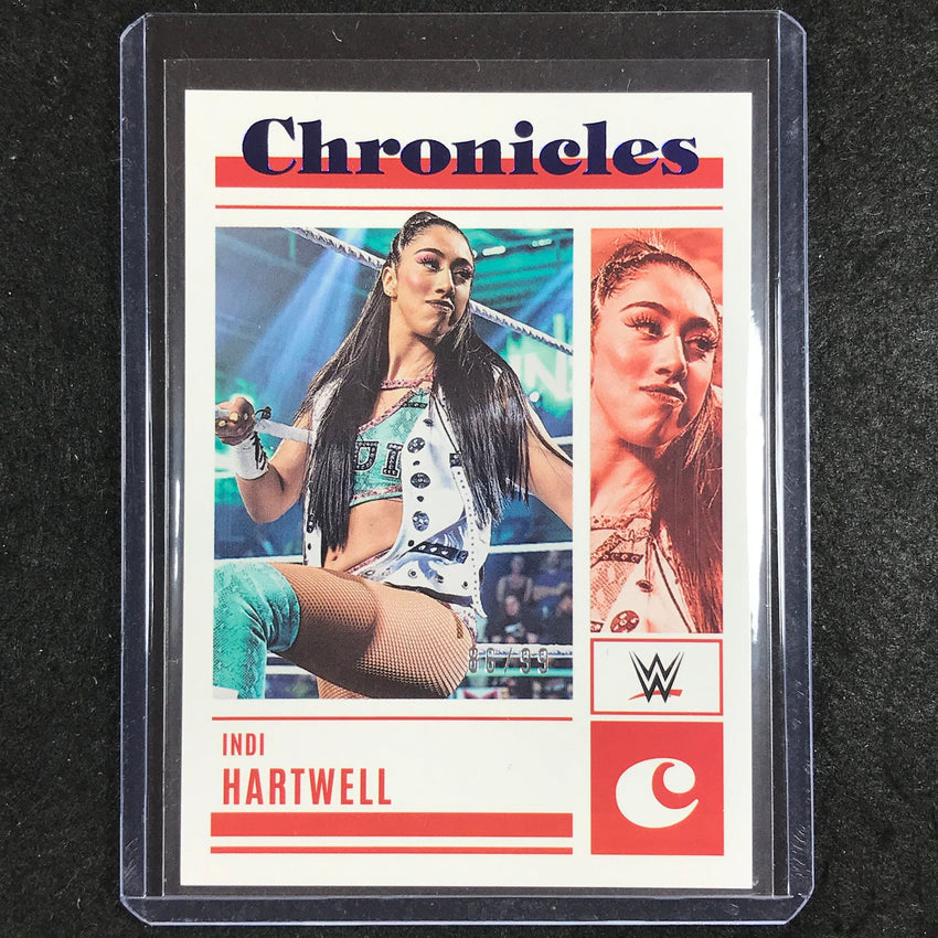 2023 Chronicles WWE INDI HARTWELL Chronicles Blue 86/99 #83