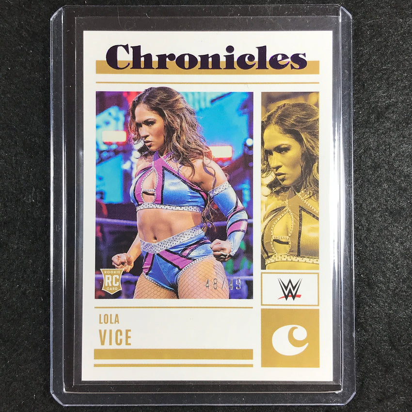 2023 Chronicles WWE LOLA VICE Chronicles Rookie Purple 48/49 #28