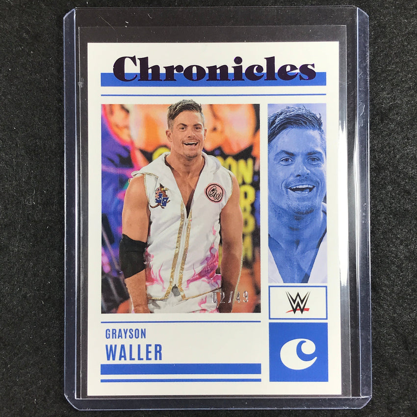 2023 Chronicles WWE GRAYSON WALLER Chronicles Purple 2/49 #38