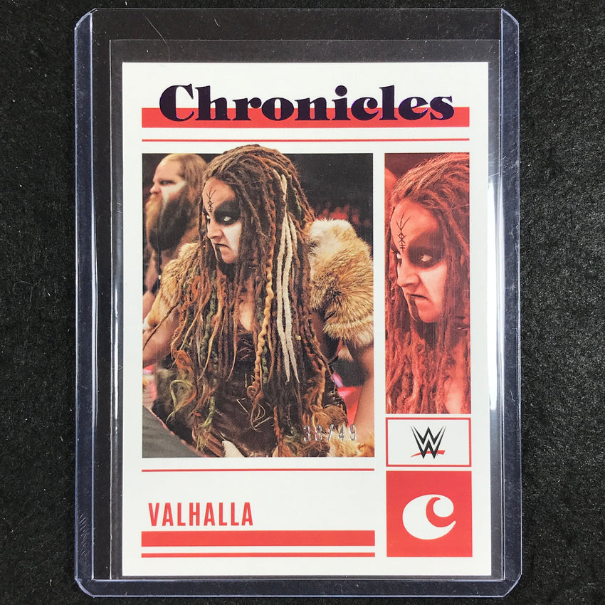 2023 Chronicles WWE VALHALLA Chronicles Purple 38/49 #55