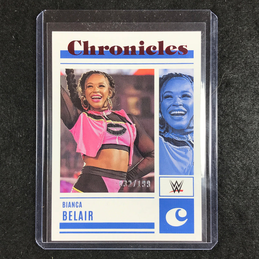 2023 Chronicles WWE BIANCA BELAIR Chronicles Red 32/199 #15