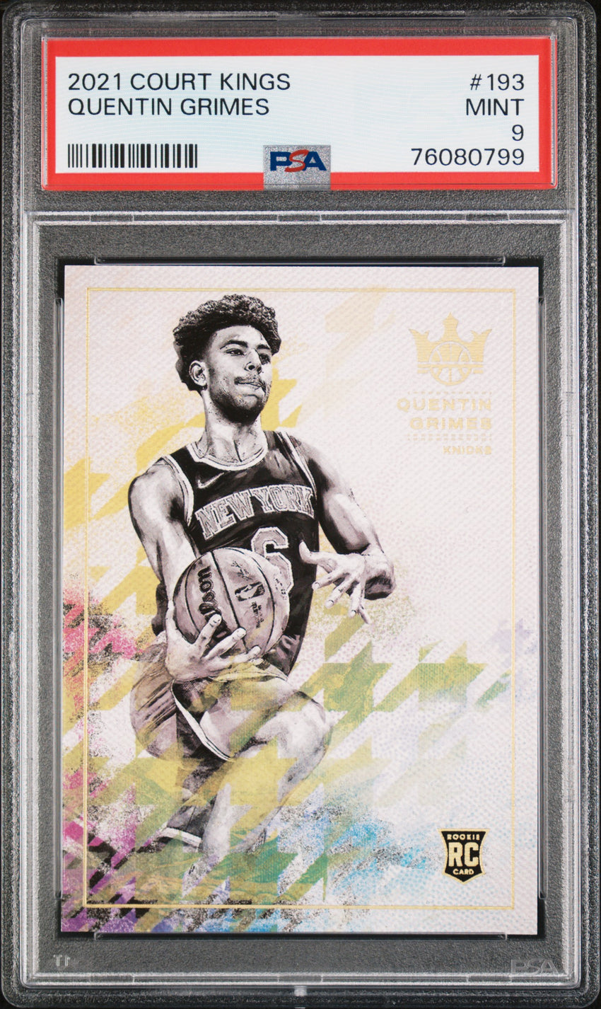 2021 Panini Court Kings Quentin Grimes #193 PSA 9 76080799