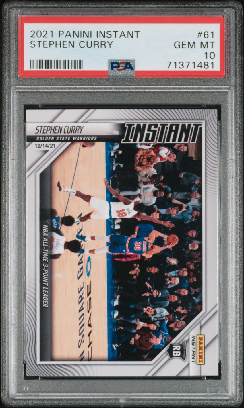 2021 Panini Instant Stephen Curry #61 PSA 10 71371481