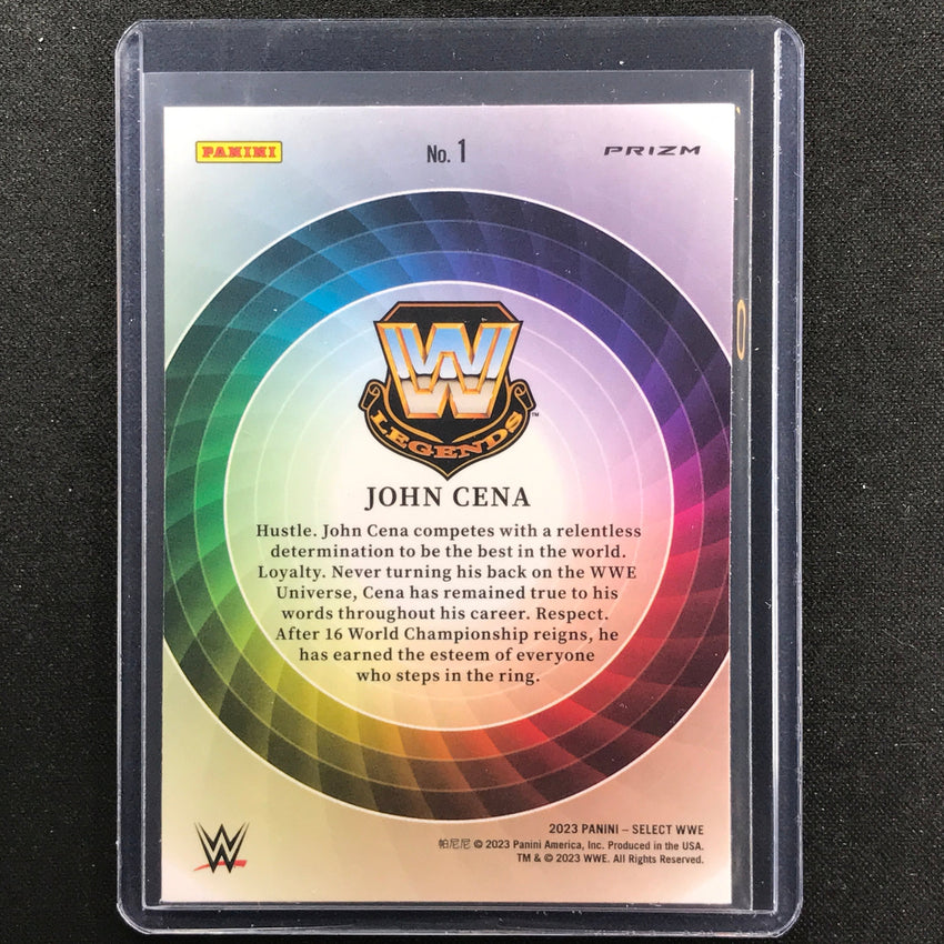 2023 Select Wwe John Cena Color Wheel Ssp No 1