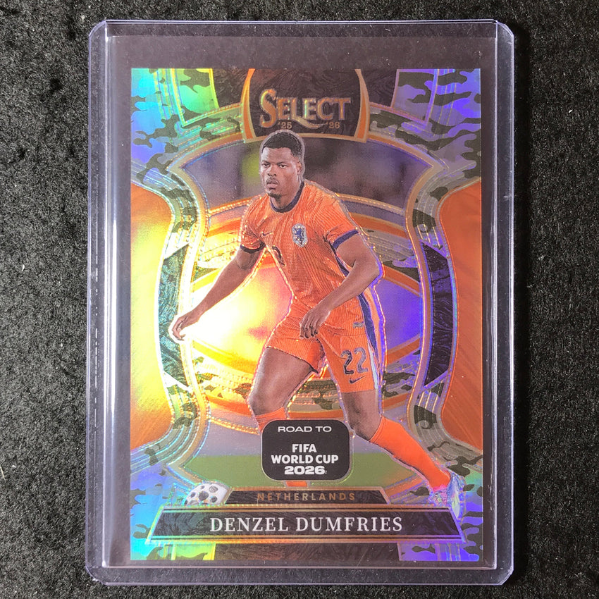 2025-26 Select Road to World Cup DENZEL DUMFRIES Terrace Camo 140/199 #88