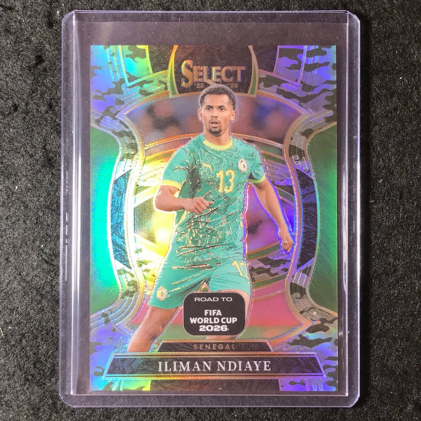 2025-26 Select Road to World Cup ILIMAN NDIAYE Terrace Camo 57/199 #95