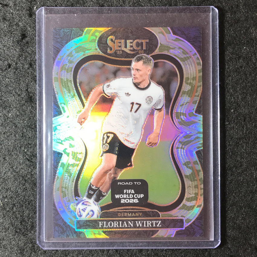 2025-26 Select Road to World Cup FLORIAN WIRTZ Mezzanine Camo 153/199 #102