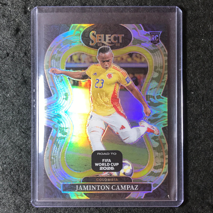 2025-26 Select Road to World Cup JAMINTON CAMPAZ Rookie Mezzanine Camo 169/199