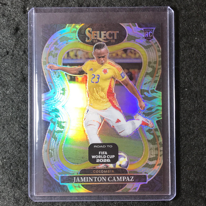 2025-26 Select Road to World Cup JAMINTON CAMPAZ Rookie Mezzanine Camo 168/199