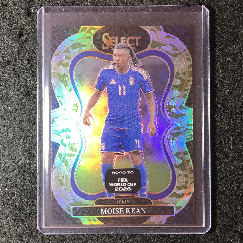 2025-26 Select Road to World Cup MOISE KEAN Mezzanine Camo 76/199 #131