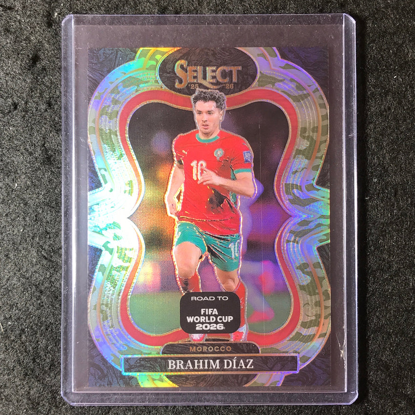 2025-26 Select Road to World Cup BRAHIM DIAZ Mezzanine Camo 181/199 #153