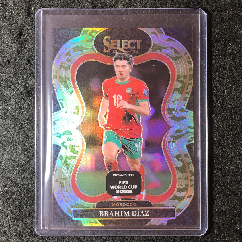 2025-26 Select Road to World Cup BRAHIM DIAZ Mezzanine Camo 185/199 #153
