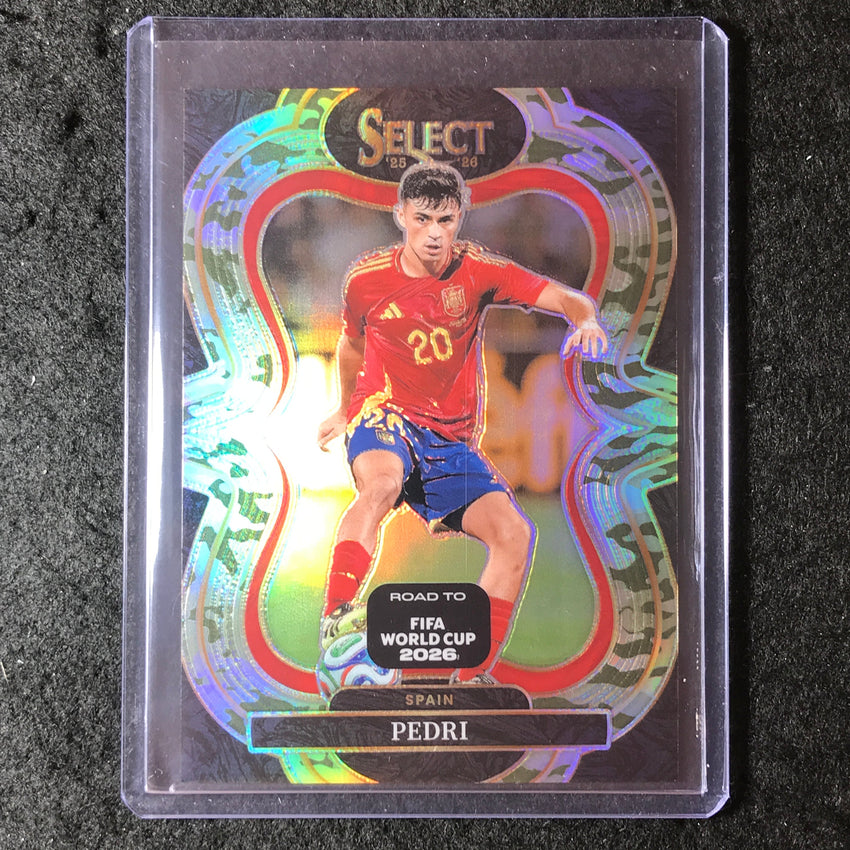 2025-26 Select Road to World Cup PEDRI Mezzanine Camo 149/199 #168