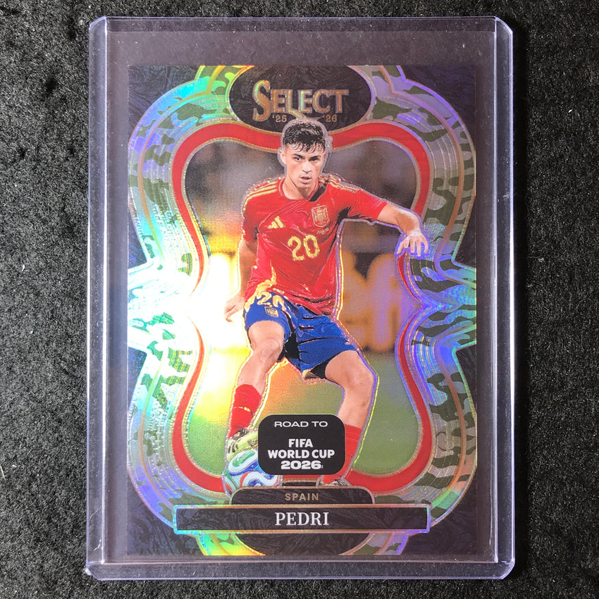 2025-26 Select Road to World Cup PEDRI Mezzanine Camo 106/199 #168