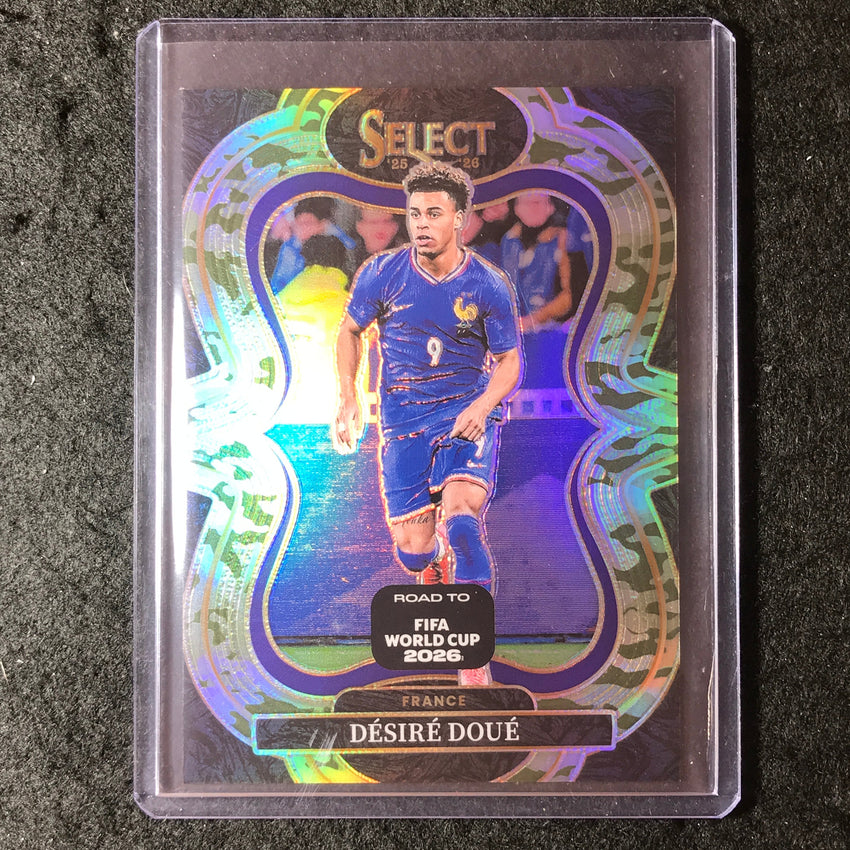 2025-26 Select Road to World Cup DESIRE DOUE Mezzanine Camo 13/199 #176