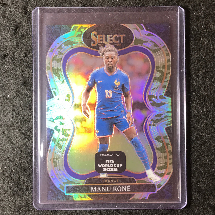 2025-26 Select Road to World Cup MANU KONE Mezzanine Camo 182/199 #178