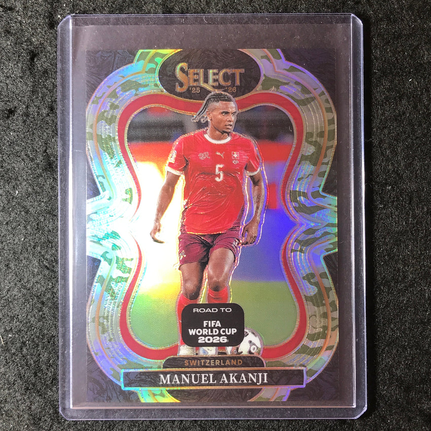 2025-26 Select Road to World Cup MANUEL AKANJI Mezzanine Camo 151/199 #191
