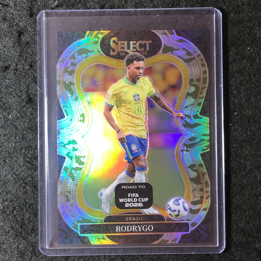 2025-26 Select Road to World Cup RODRYGO Mezzanine Camo 2/199 #200