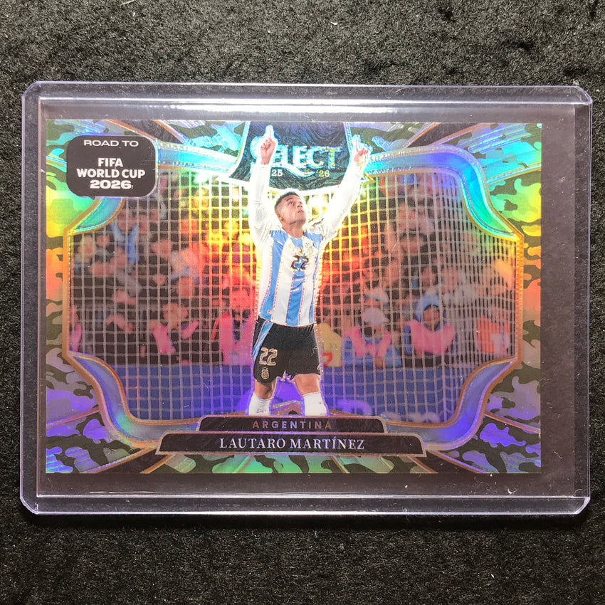 2025-26 Select Road to World Cup LAUTARO MARTINEZ Field Level 96/199 #201