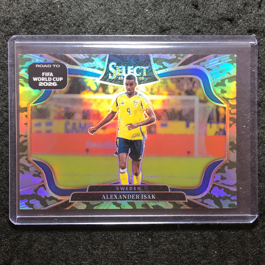 2025-26 Select Road to World Cup ALEXANDER ISAK Field Level 186/199 #224