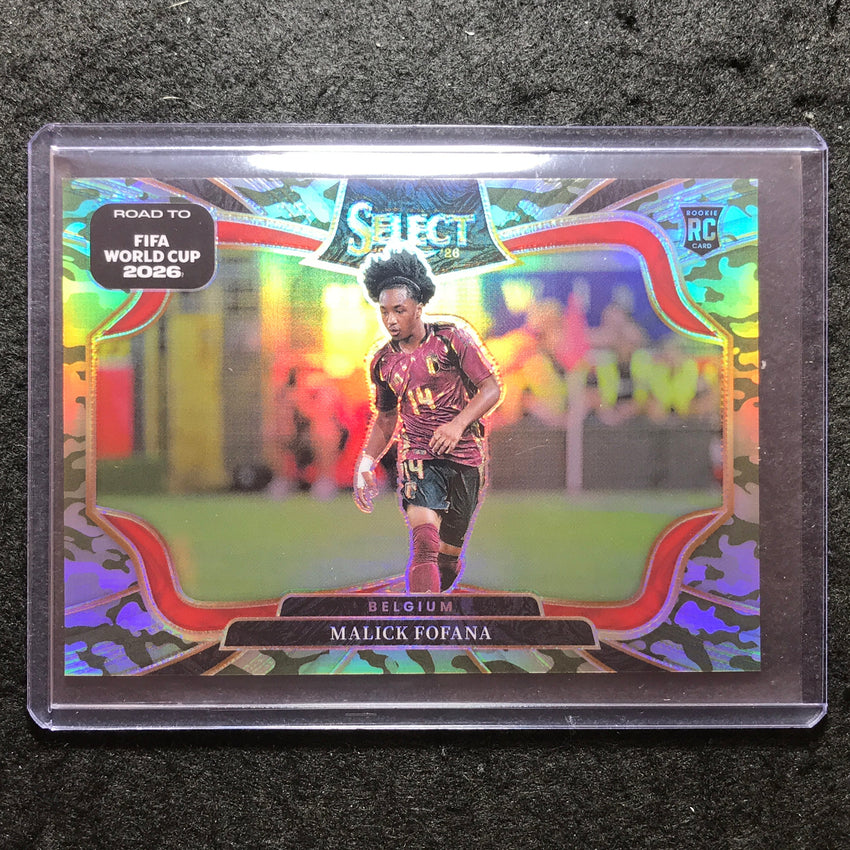 2025-26 Select Road to World Cup MALICK FOFANA Rookie Field Level 176/199 #235