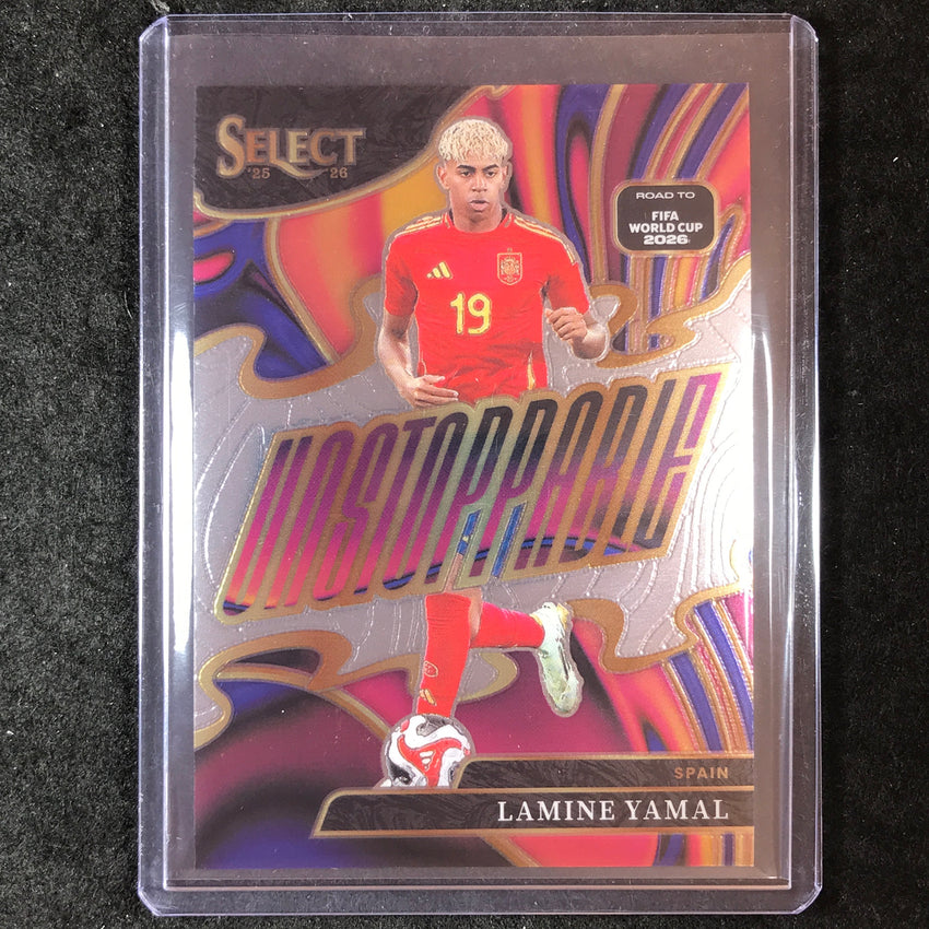 2025-26 Select Road to World Cup LAMINE YAMAL Unstoppable Base #22